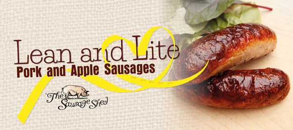 Lean and Lite Sausages Banner